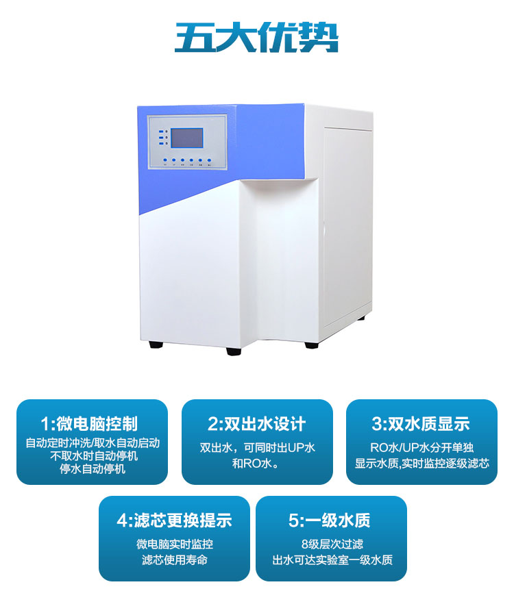 實驗室超純水機EDI去離子水醫用純水